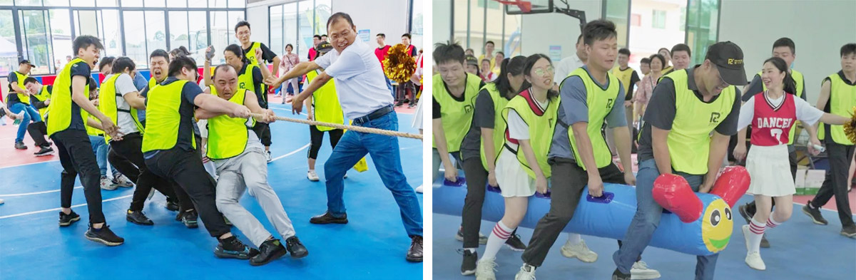 快乐运动，，高效事情——亚洲必赢十五周年庆趣味运动会